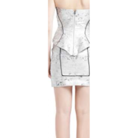 BARIANO - Jacquard Skirt (BZB03 - Silver size 12)