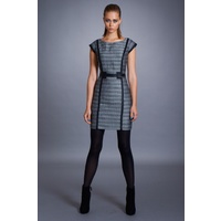 SEDUCE - Frequency Dress (135SW4227 - Black Multi size 8)