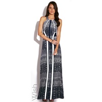 WISH - Chronical Maxi Dress (55838.3743 - Totem Print size XXS/6)