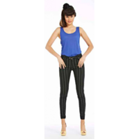 LOLITTA - Kahli Skinny Jean (5LO5399 - Black/Grey Stripe size 10)