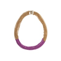 8 OTHER REASONS - The Illusion Necklace (8ORMW30 - Gold/Magenta)