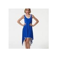 BETTY BASICS - Florence Dress (BB400 - Black, Blue, Blue/White, Pink, Pink/Grey, White)