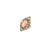 CHRISSY L - For My Love Ring (FMY823 - Antique Gold/Blush)
