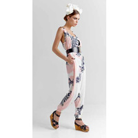 MISS MILNE - Lemnos Jumpsuit (MMSS2012.034.900 - Pink Wave Print)