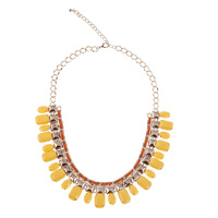 TREASURES JEWELLERY - Fashion Necklace #NKJEWEL-Yellow