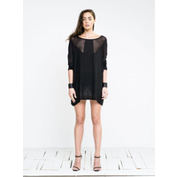 BLESSED ARE THE MEEK - Terrain Tunic (PB51197 - Black, Ivory)