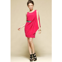 PINK RUBY - Inagua Dress (PD14016 - Magenta size 8)