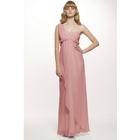 JADORE - SD061 Grecian Evening Gown (Dusty Pink, Red)