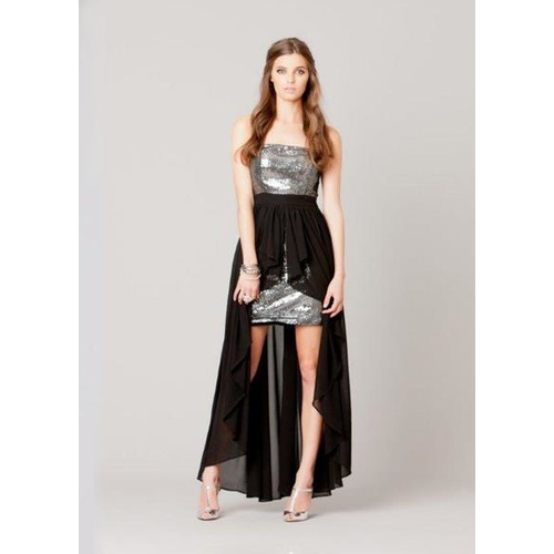 GRACE & HARTS - Athena Dress (42632 - Black, Pink)