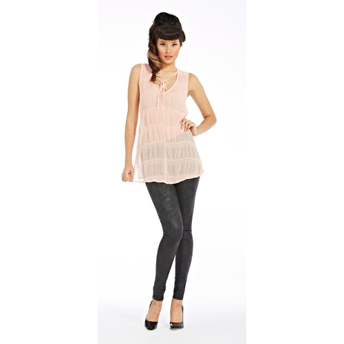 LOLITTA - Kelso Tie Top (5LO5437 - Apricot)