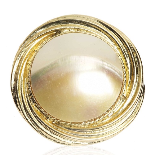 STELLA NEMIRO - Pearlesque Ring (GR00160G - Gold)