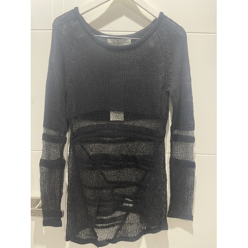 BLESSED ARE THE MEEK - Distance Knit (PB51185 - Black, Ivory)